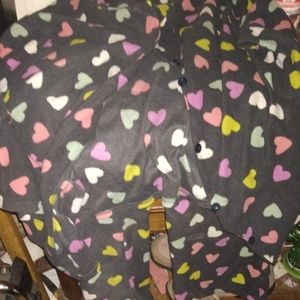 Plus size heart sleepware